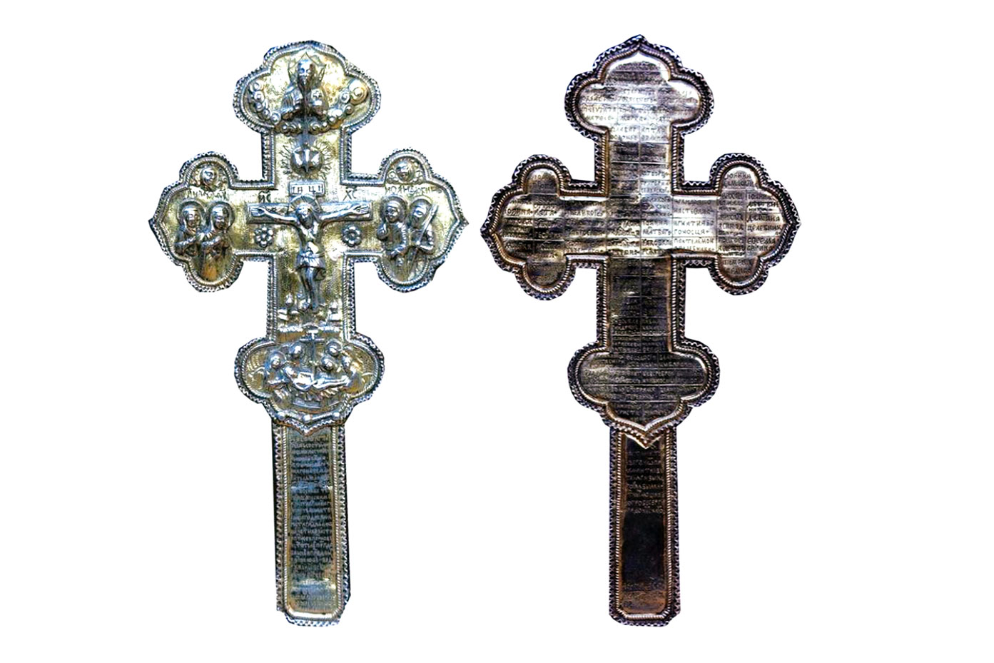 Крест-реликварий XVII века