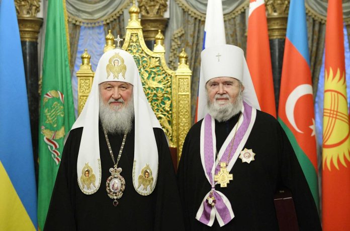 Патриарх Кирилл и Митрополит Платон Патриарх Кирилл и Митрополит Платон